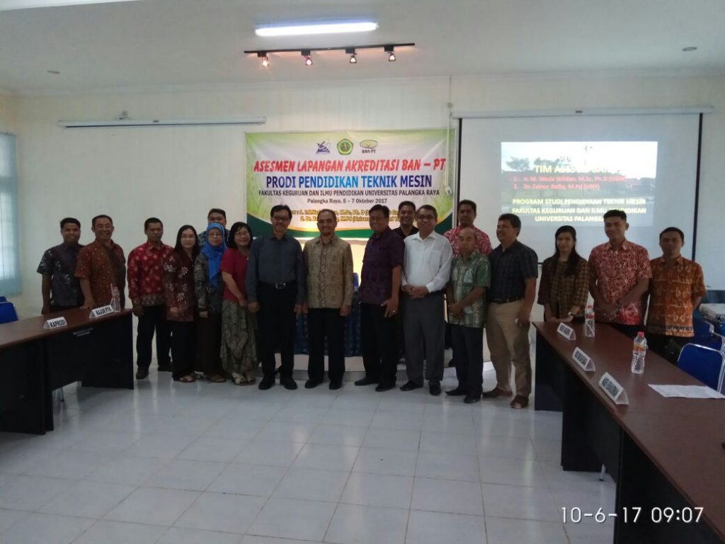 Akreditasi Program Studi Pendidikan Teknik Mesin