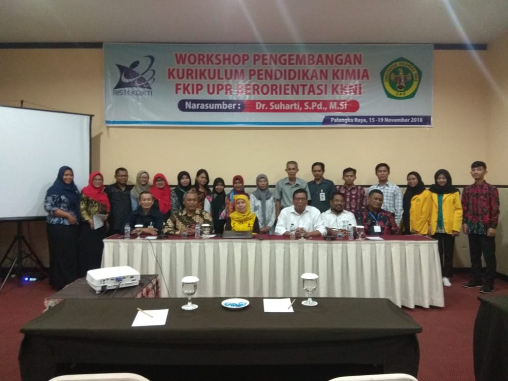 WORKSHOP PENGEMBANGAN KURIKULUM  PENDIDIKAN KIMIA FKIP UPR BERORIENTASI KKNI